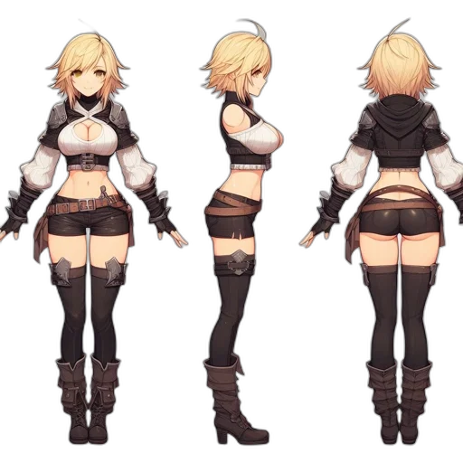jacket, weapon, concept art, pixel art transparent PNG cut-out
