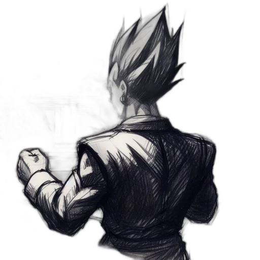 jacket, staff, sword, mask transparent PNG cut-out