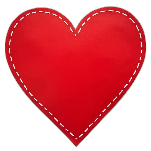 jewelry, red, heart, shape transparent PNG cut-out