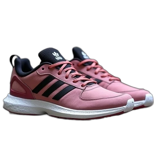 shoes, 3d render, picture, adidas transparent PNG cut-out