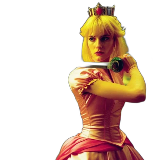 crown, dress, concept art, 3d render transparent PNG cut-out