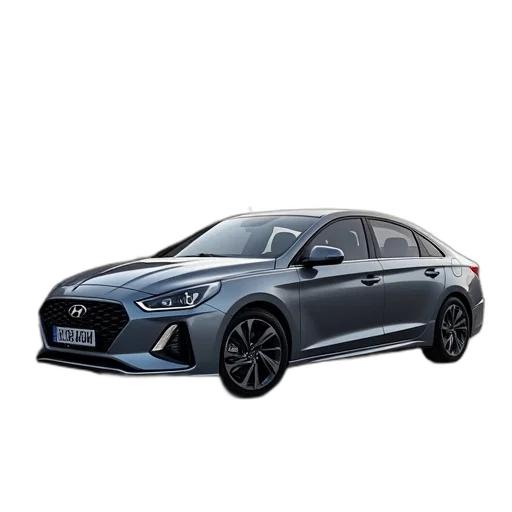 car, photorealistic, 3d render, gray transparent PNG cut-out