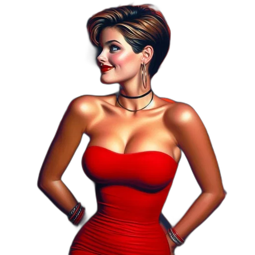 dress, jewelry, cartoon, pixel art transparent PNG cut-out