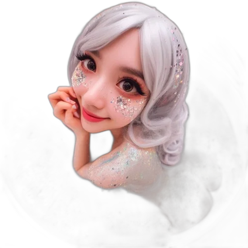 face, mask, jewelry, dress transparent PNG cut-out