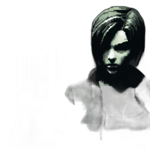 face, mask, hair, staff transparent PNG cut-out