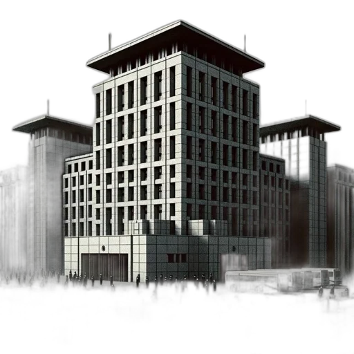 building, furniture, 3d render, concept art transparent PNG cut-out