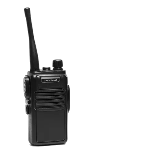 staff, two, portable, walkie transparent PNG cut-out