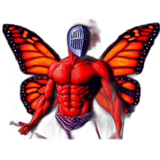 creature, mask, robot, concept art transparent PNG cut-out