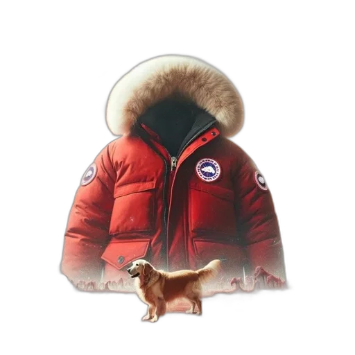 jacket, animal, creature, hat transparent PNG cut-out