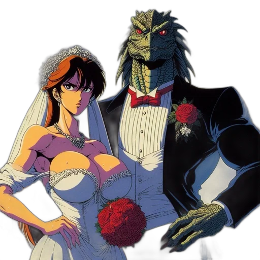 mask, dress, concept art, vaporwave transparent PNG cut-out