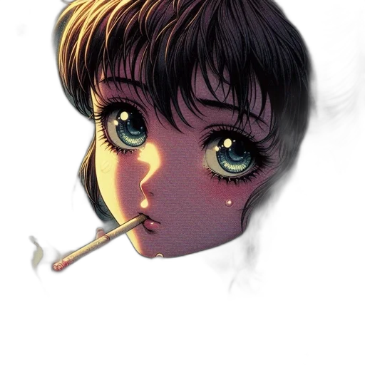 face, mask, umbrella, staff transparent PNG cut-out
