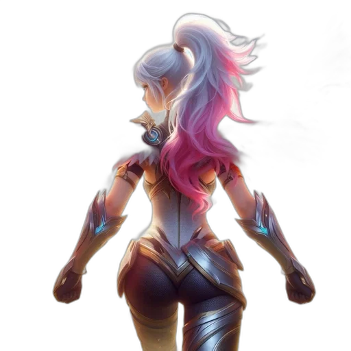 robot, concept art, fantasy art, cyberpunk transparent PNG cut-out