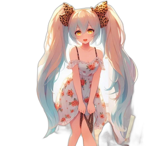 dress, staff, creature, robot transparent PNG cut-out