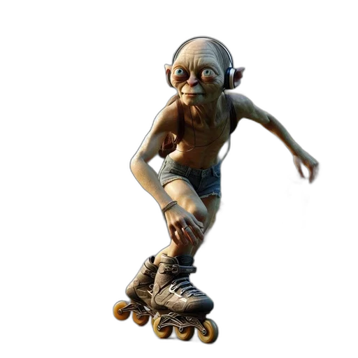 creature, 3d render, concept art, photorealistic transparent PNG cut-out
