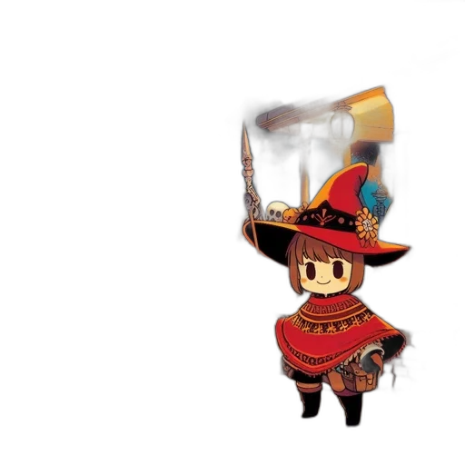 hat, staff, weapon, crown transparent PNG cut-out
