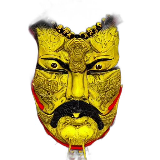 mask, staff, face, jewelry transparent PNG cut-out
