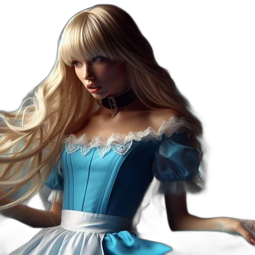 dress, fantasy art, photorealistic, concept art transparent PNG cut-out