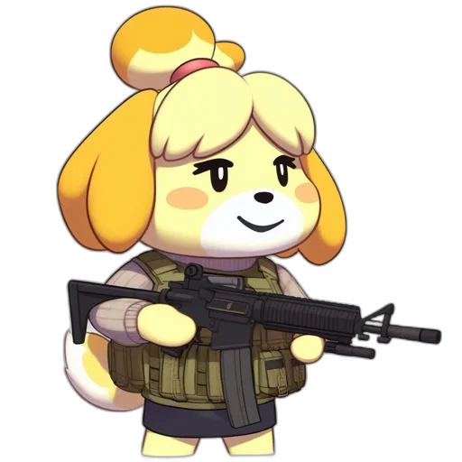 weapon, animal, staff, pixel art transparent PNG cut-out