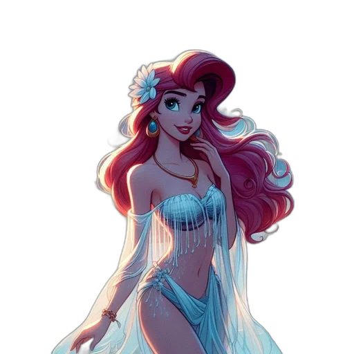 dress, crown, concept art, fantasy art transparent PNG cut-out