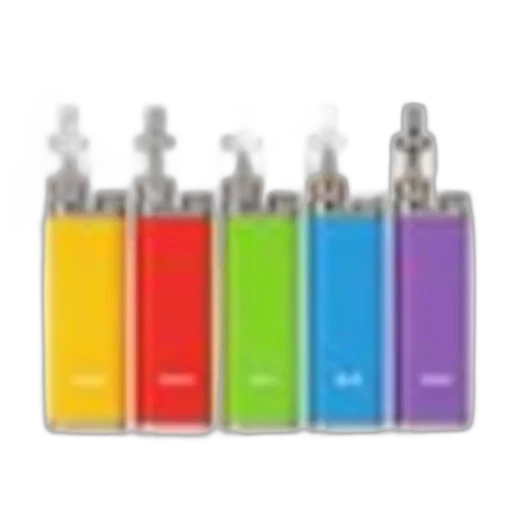 colorful, neon, row, six transparent PNG cut-out