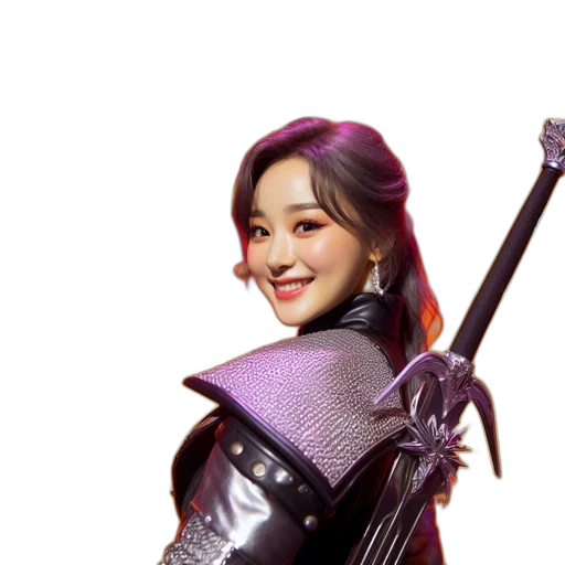 sword, weapon, staff, robot transparent PNG cut-out