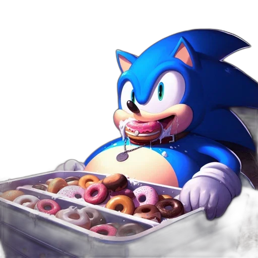food, creature, concept art, 3d render transparent PNG cut-out