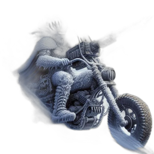 weapon, dragon, creature, hair transparent PNG cut-out