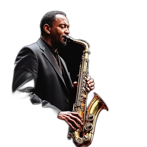 cover, showing, jazz, legend transparent PNG cut-out