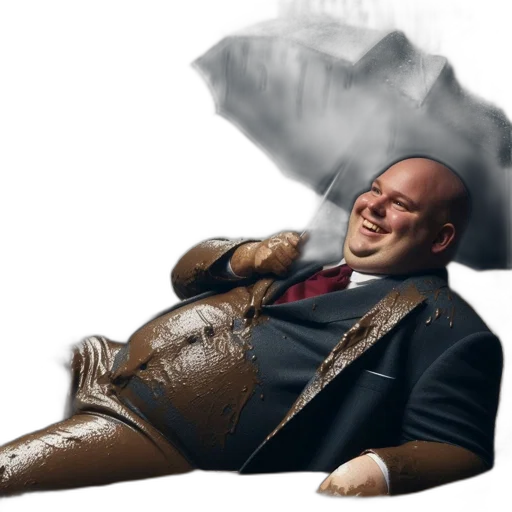 jacket, staff, umbrella, concept art transparent PNG cut-out