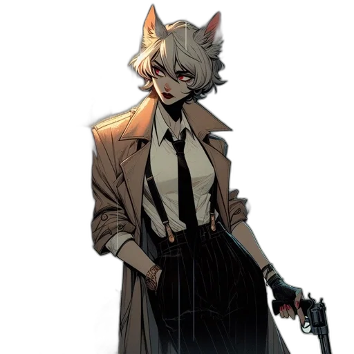 staff, jacket, mask, animal transparent PNG cut-out