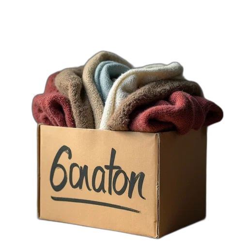 jacket, furniture, earth tones, donation transparent PNG cut-out