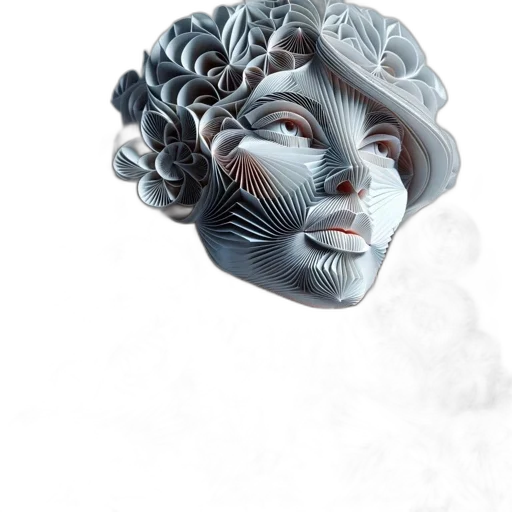 mask, face, crown, creature transparent PNG cut-out