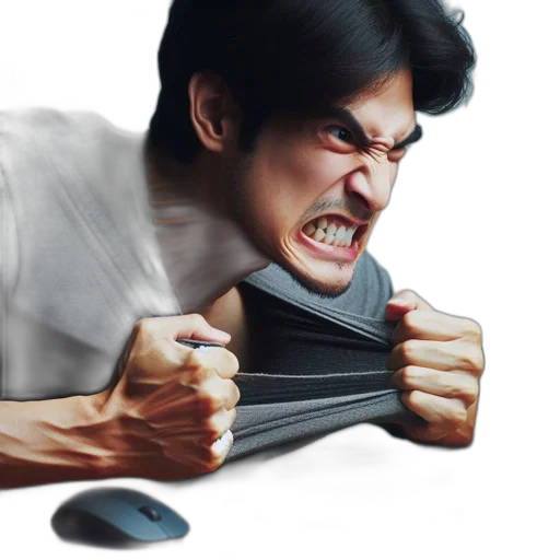 weapon, face, photorealistic, 3d render transparent PNG cut-out