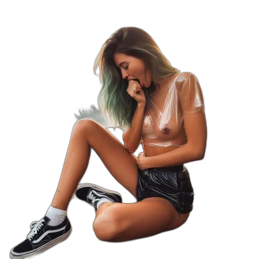 dress, shoes, jacket, jewelry transparent PNG cut-out