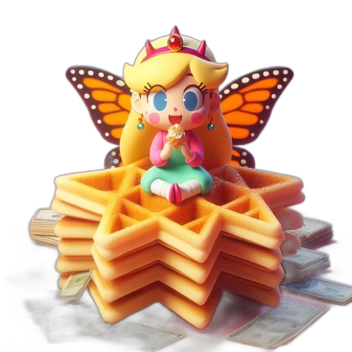 crown, food, dress, creature transparent PNG cut-out
