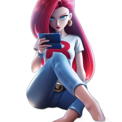 concept art, comic book art, cartoon, 3d render transparent PNG cut-out