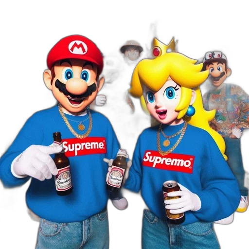 bottle, 3d render, concept art, vaporwave transparent PNG cut-out
