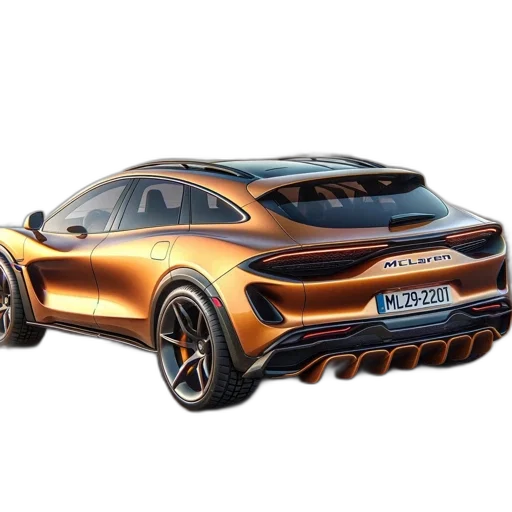 car, 3d render, concept art, photorealistic transparent PNG cut-out