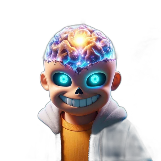 robot, staff, face, crown transparent PNG cut-out