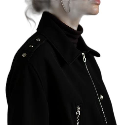 jacket, mask, face, staff transparent PNG cut-out