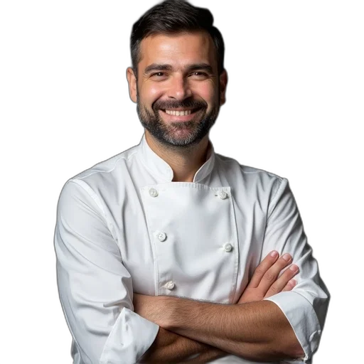 staff, food, face, jacket transparent PNG cut-out