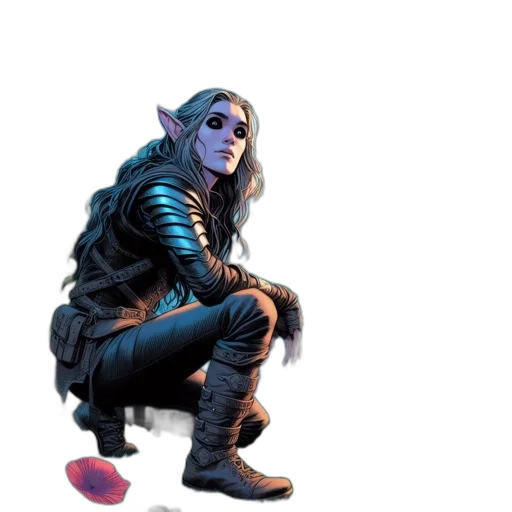 jacket, mask, weapon, concept art transparent PNG cut-out