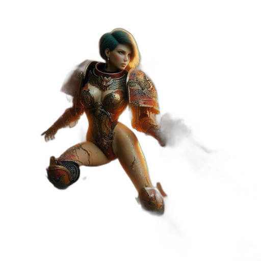 robot, weapon, staff, creature transparent PNG cut-out