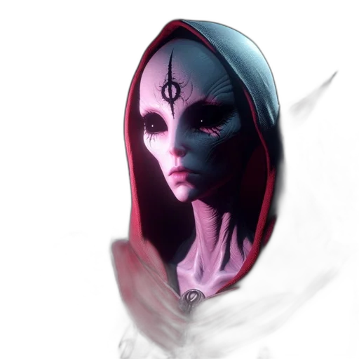 mask, face, creature, staff transparent PNG cut-out