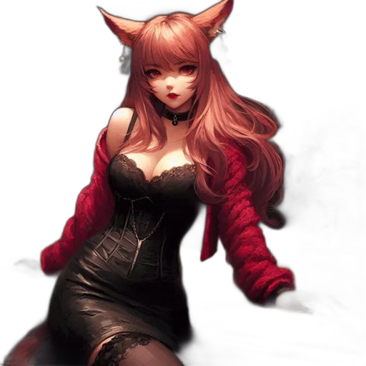 dress, staff, animal, mask transparent PNG cut-out