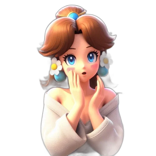 face, crown, dress, staff transparent PNG cut-out