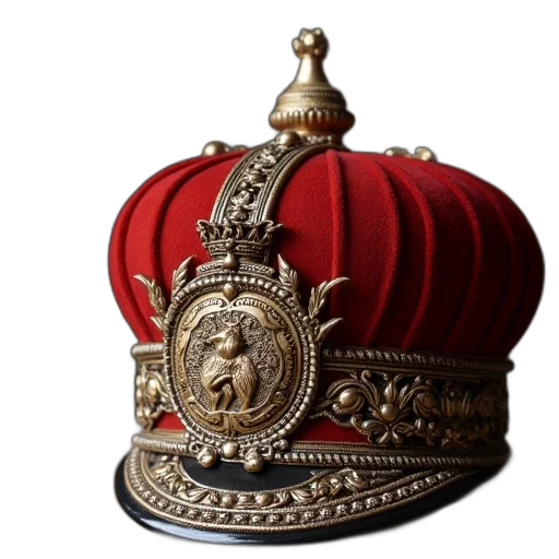 crown, hat, jewelry, staff transparent PNG cut-out