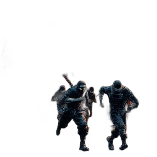 creature, robot, weapon, mask transparent PNG cut-out