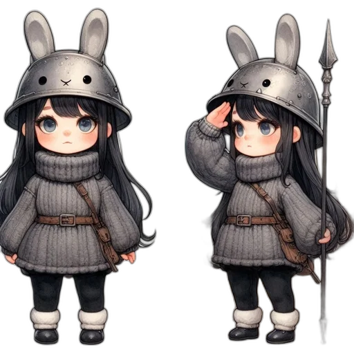 weapon, hat, sword, concept art transparent PNG cut-out