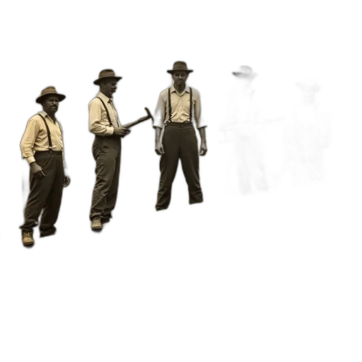 staff, hat, weapon, jacket transparent PNG cut-out